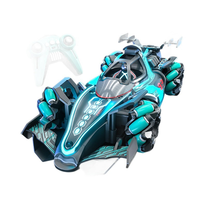 Tiktok hot sale spray F1 remote control car 2.4g remote control car gesture induction racing car children stunt drift four-drive car - image 5