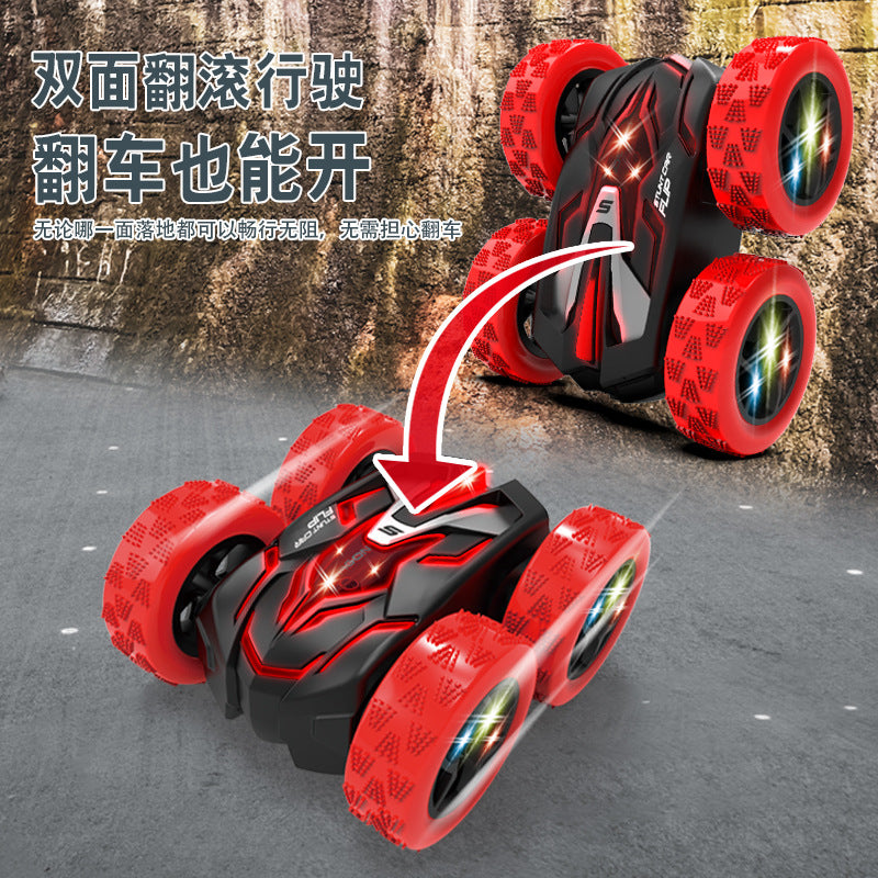 New Double-Sided Cool Remote Control Car with Gesture Control, Gyroscope, Colorful Lights, 360-Degree Upright Driving, Gift Model Car for Boys - image 2