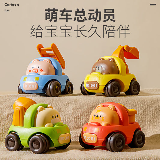Cross-border children inertia car girl boy toy engineering vehicle kindergarten engineering vehicle gift stall wholesale - image 1
