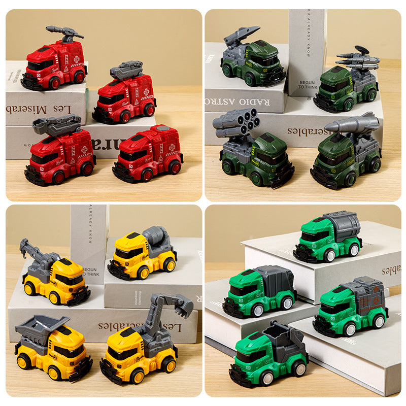 Cross-border children inertia car girl boy toy engineering vehicle kindergarten engineering vehicle gift stall wholesale - image 3