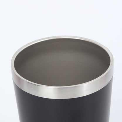 Cross-border Simple 12oz Mini Milk Cup 304 Stainless Steel Vacuum Coffee Cup Outdoor Car Portable Thermos Cup - image 3
