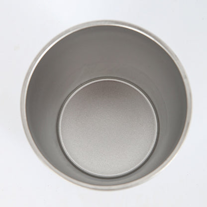 Cross-border Simple 12oz Mini Milk Cup 304 Stainless Steel Vacuum Coffee Cup Outdoor Car Portable Thermos Cup - image 4