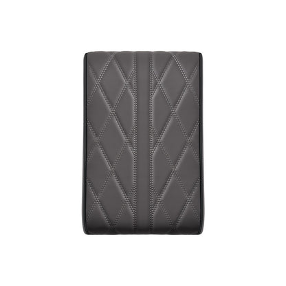 Car Armrest Box Booster Pad Leather Car Armrest Pad Central Armrest Protective Cover Memory Foam Universal Sheath - image 5