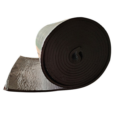 Hood Aluminum Foil Soundproofing Cotton, Car Engine Anti-Vibration Noise Reduction Heat Insulation Adhesive-Backed Sound-Absorbing Cotton - image 4