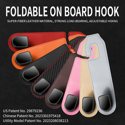 M Ge Car Hook Seat Hook Multifunctional Car Hook Hidden Car Seat Rear Storage Hook - image 2