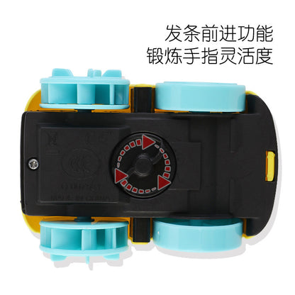 Children's car water and land dual-use winding clockwork toy bathroom swimming pool playing water baby bath artifact - image 3