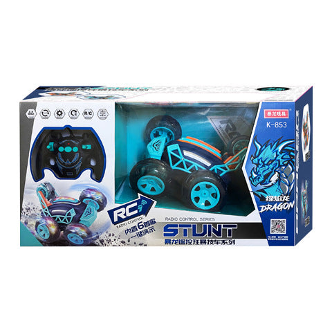 Remote control flip stunt car toy light music Children's remote control car drop-resistant 360 Degrees Stunt flip rechargeable - image 5