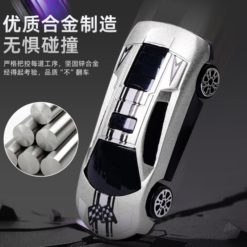 Cross-Border Children's Simulation Alloy Car Toy Scooter Racing Car Engineering Vehicle Fire Truck Boy Mini Car Model - image 3