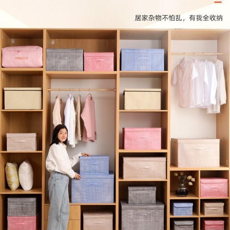 Non-Woven Folding Storage Box Car Toy Storage Box Wardrobe Clothes Storage Box Storage Box Wholesale - image 4