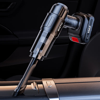 Car wireless handheld vacuum cleaner mini household super strong suction car supplies portable small vacuum cleaner - image 2