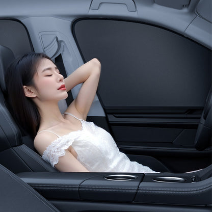 Car sunshade window sun protection thermal insulation side window sunshade privacy glass private curtain car front gear sunshade - image 2