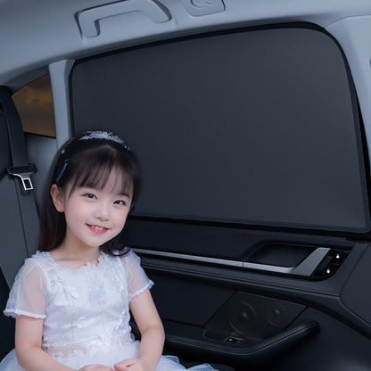 Car sunshade window sun protection thermal insulation side window sunshade privacy glass private curtain car front gear sunshade - image 4