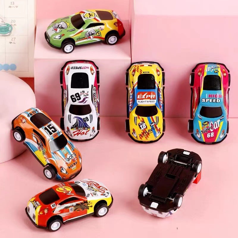 Warrior alloy car stall wholesale night market children's toy car children's toy kindergarten small gift - image 3