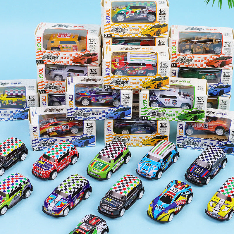 Warrior alloy car stall wholesale night market children's toy car children's toy kindergarten small gift - image 4