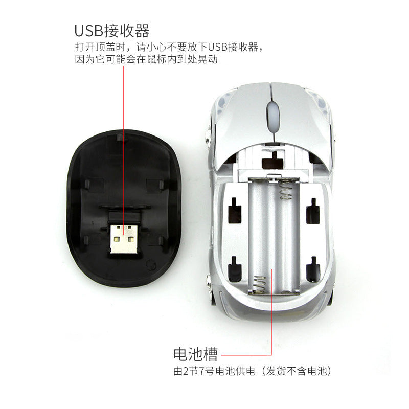 [Factory direct supply mouse] foreign order gift Ferrari wireless mouse laptop mouse car mouse - image 4
