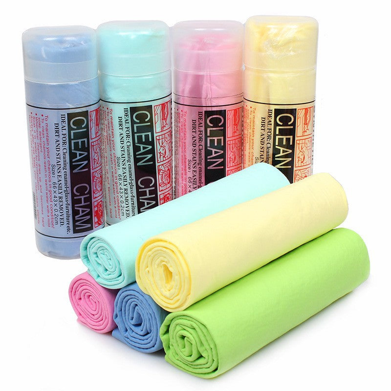 Shandong Manufacturer Wholesale Car Wash Towel Deerskin Towel Pva Rag Cross-Border Towel Car Wipe Towel Absorbent Towel Household - image 5