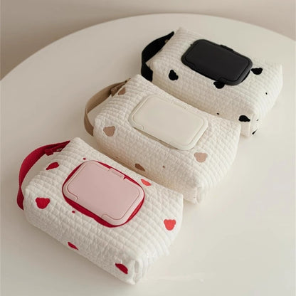 Ins-style Large Capacity Removable Tissue Bag Car Tissue Box Hanging Baby Car Wipe Bag Storage Bag - image 3
