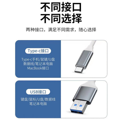 usb splitter typec3.0 external one-to-four car mobile phone laptop usb hub docking station - image 4