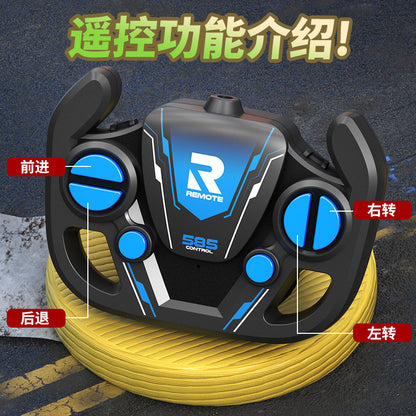 Remote control car rc racing four-way charging electric model fall-resistant high-speed racing car running children's boys toys wholesale cross-border - image 2