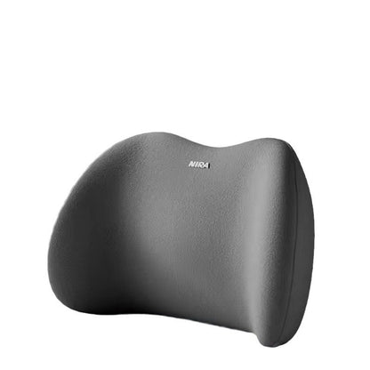 Car Headrest and Lumbar Support Set Wholesale Car Seat Support Car Lumbar Pillow Memory Foam Lumbar Cushion with Logo Printing - image 5