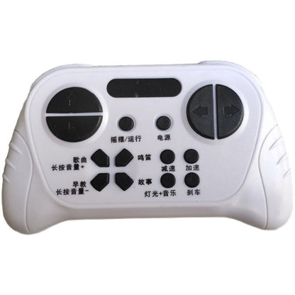 2.4g remote control universal children electric car baby can sit four-wheel electric toy car bluetooth remote control - image 5