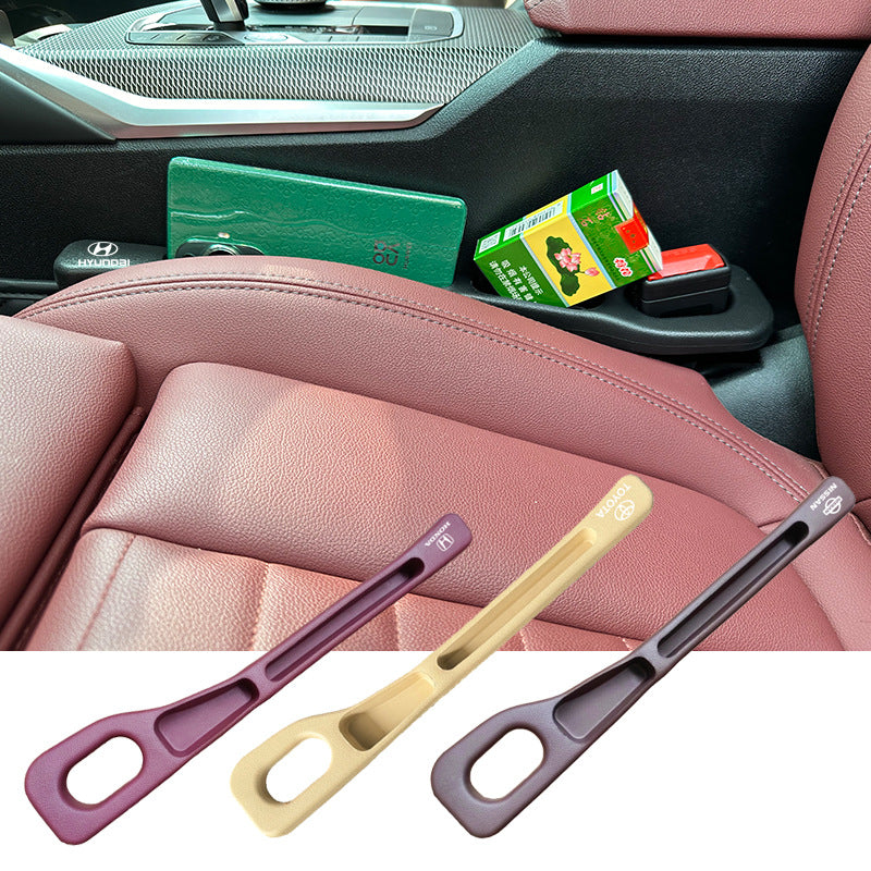Car Gap Strip Plug Anti-Leak Plug Eva Soft Leather Texture Seam Seat Storage Box Double Slot New Model in Stock - image 1
