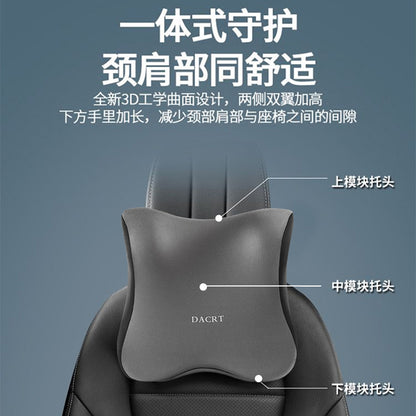 Car Headrest Waist Shoulder Pillow Neck Pillow Car Pillow Memory Foam Pillow Plus High Waist Back Cushion for Home Use - image 3