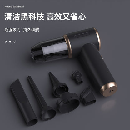 Wireless Home Car Vacuum Cleaner Blow Suction Integrated Mini Handheld Dust Cleaner Wet and Dry Dust Cleaner - image 2