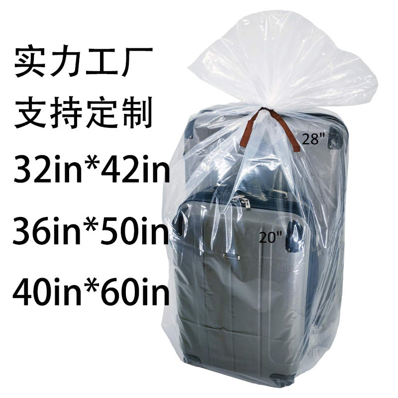 Oversized Quilt Storage Bag Transparent Plastic Bag Car Table and Chair Luggage Baby Car Chair Toy Storage Bag - image 1
