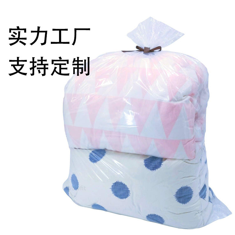 Oversized Quilt Storage Bag Transparent Plastic Bag Car Table and Chair Luggage Baby Car Chair Toy Storage Bag - image 5