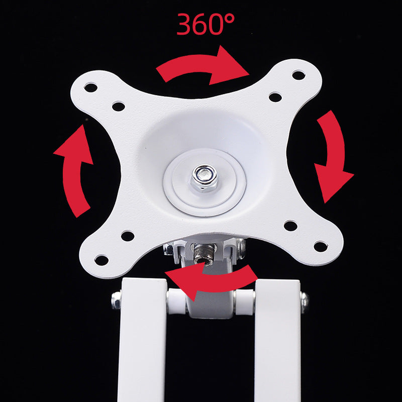 Wall-mounted Telescopic Tv Rack 10-32inch Monitor Bracket up and down Left and Right Steering 360 ° Rotating - image 3