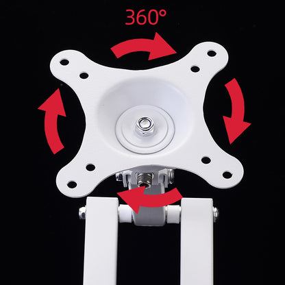 Wall-mounted Telescopic Tv Rack 10-32inch Monitor Bracket up and down Left and Right Steering 360 ° Rotating - image 3
