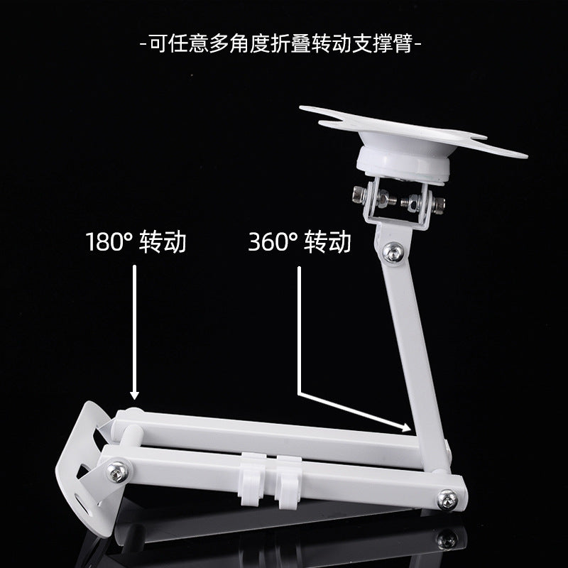 Wall-mounted Telescopic Tv Rack 10-32inch Monitor Bracket up and down Left and Right Steering 360 ° Rotating - image 4