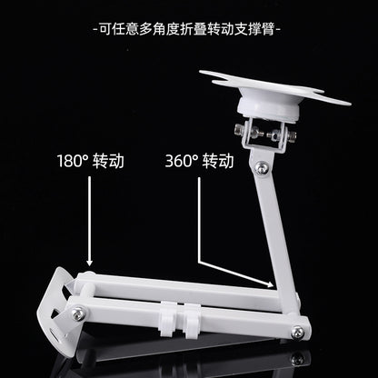 Wall-mounted Telescopic Tv Rack 10-32inch Monitor Bracket up and down Left and Right Steering 360 ° Rotating - image 4