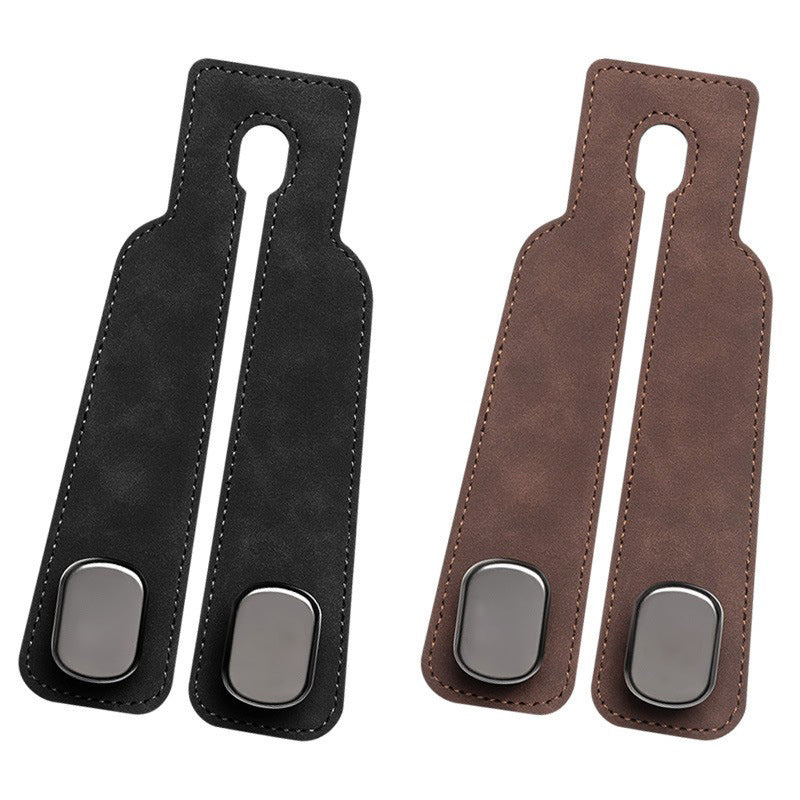 Car Hook Seat Back Hook Fur Metal Double Hook Storage Small Hook Car Interior Decoration Supplies - image 5