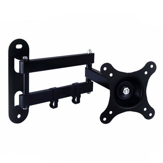Wall-mounted TeleScopic Tv Rack Monitor Bracket Left and Right Steering 360 ° Spinning 10-32inch S28 - image 1