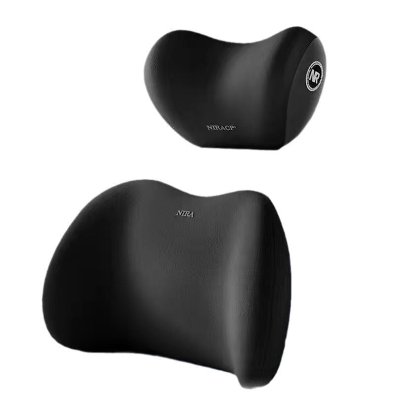 Car Memory Foam Headrest Pillow Cushion Gift Lumbar Support Cushion for Sleeping in Car Breathable Neck Support Pillow - image 5
