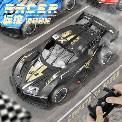 Wireless remote control toy car children's four-way car toy model boy simulation off-road sports car racing wholesale - image 3