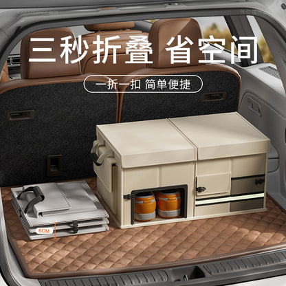 Car Trunk Storage Box Hot Car Storage Box Foldable Car Organize Storage Box - image 2