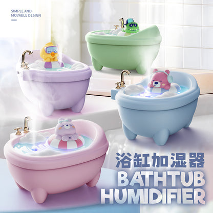 USB Landscape Humidifier Desktop Ornament Colorful Ambient Light Spray Night Light Hydration Device Car Cross-Border Export - image 3