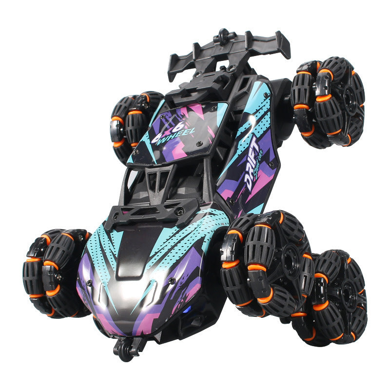 New Children's Remote Control Car Stunt Dump Truck Light Spray Six-Wheel Deformation Off-Road Vehicle Boy Birthday Gift - image 5