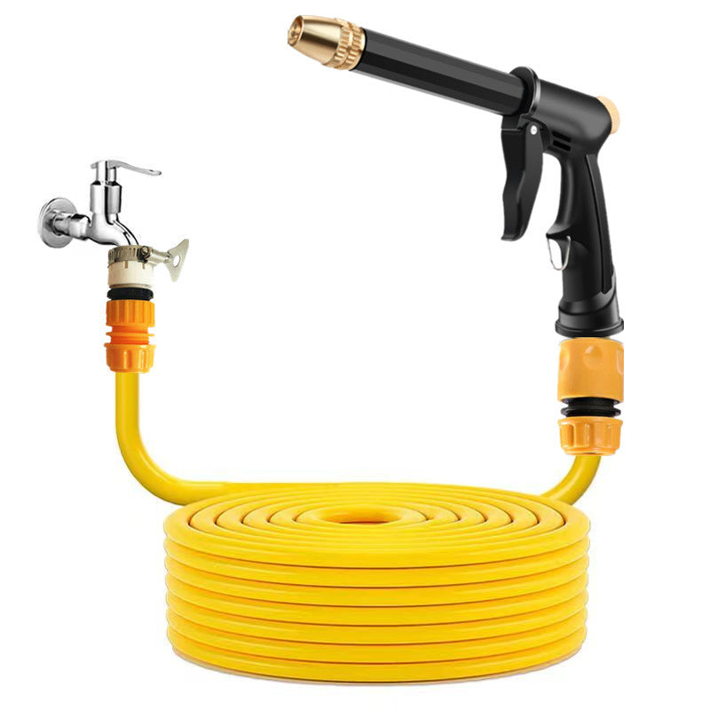 High-pressure car washing water gun head metal water grab household pressurized washing powerful car washing water spray nozzle suit - image 4