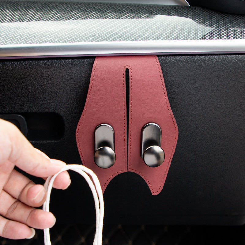 Cross-border car co-pilot glove box car front car can be hidden hook car storage takeaway - image 2