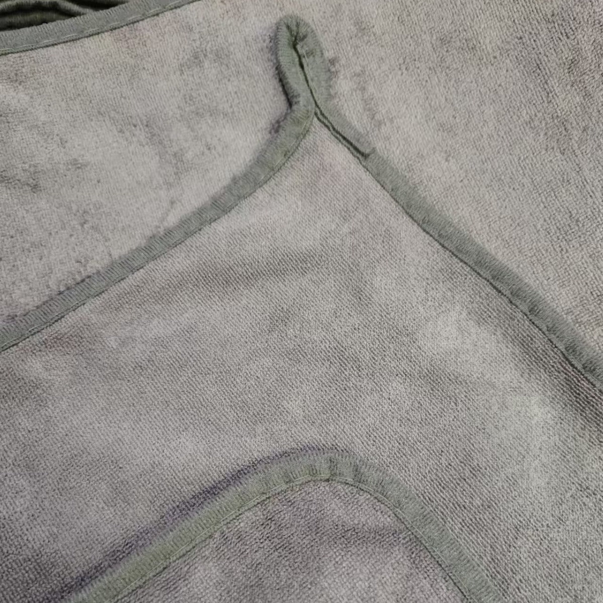 Edge Cleaning Towel Super Absorbent Thick Car Washing Towel Microfiber Hair-free Cleaning Towel Logo - image 2