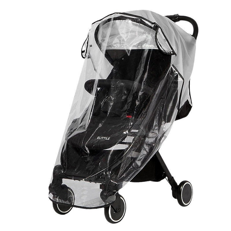 Amazon Cross-border Hot Selling Baby Car Rain Cover Trolley Windshield Winter Warm Cover Baby Car Raincoat Universal - image 1