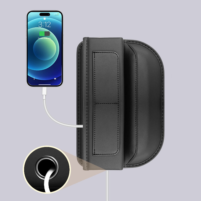Car Gap Storage Box with Multiple Card Slots for Driver and Passenger, Organizer Bag for Car, High-Quality Car Accessory - image 4