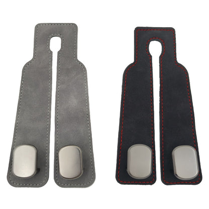 Car Hook Car Seat Back Hook Fool Leather Car Rear Car Storage Metal Small Hook - image 5