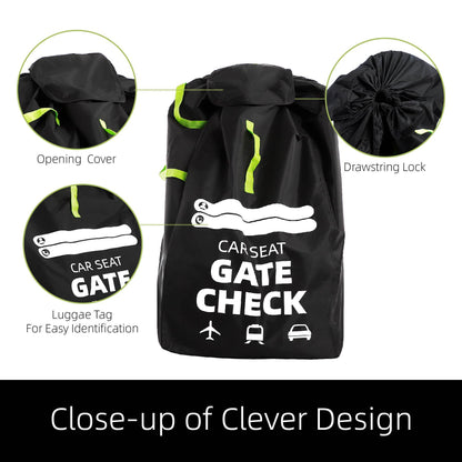 Amazon's New Popular Baby Car Safety Seat Travel Storage Bag Children's Stroller Wheelchair Storage Bag - image 4