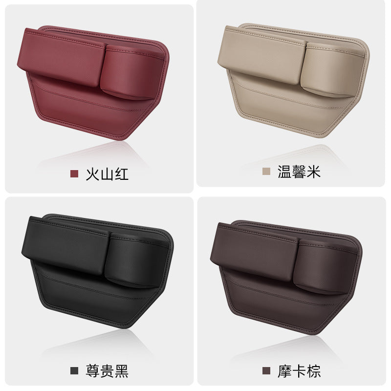 Car seat gap storage box water cup holder car main and co-pilot storage box multi-function storage box storage bag - image 4