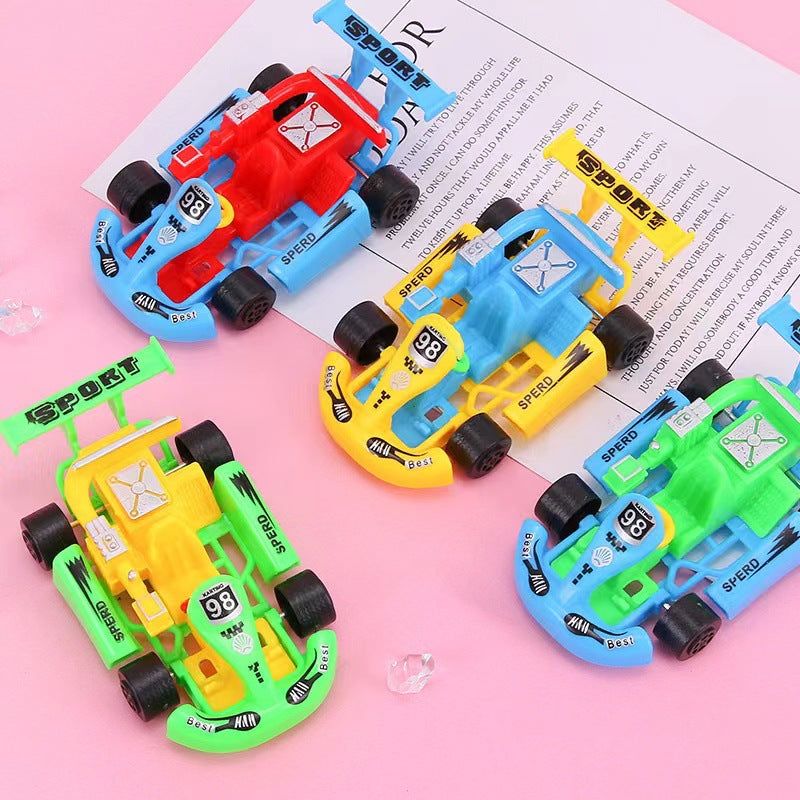 Children's new back inertia car boy toy gift off-road vehicle reward small gift stall wholesale - image 4
